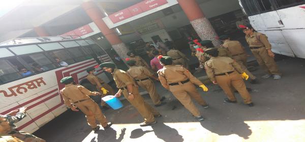 NCC Cadets of Guru Angad Dev Veterinary and Animal Sciences University, Ludhiana carried out various activities in the Swachhta hi Sewa campaign